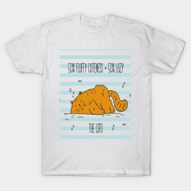 the cat T-Shirt by hossamimam